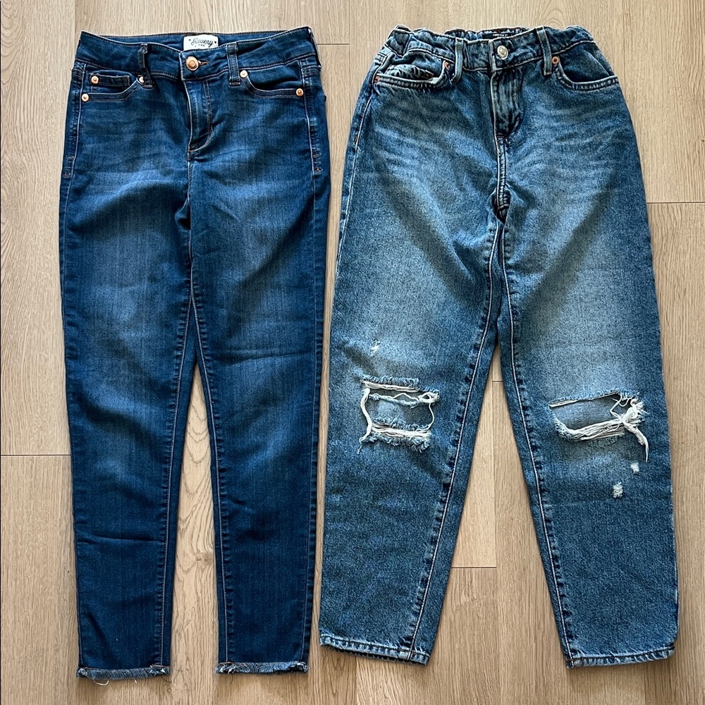 Kids jeans Size 11/12 revery & forever 21